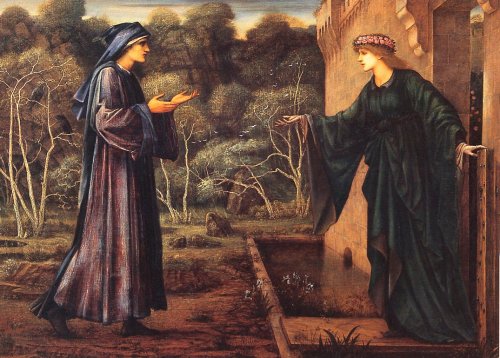 The Pilgrim at the Gate of Idleness, 1893, Edward Burne-Jones