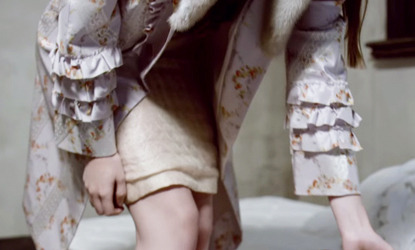 bienenkiste:Mia Goth by Steven Meisel for Miu Miu S/S 2015