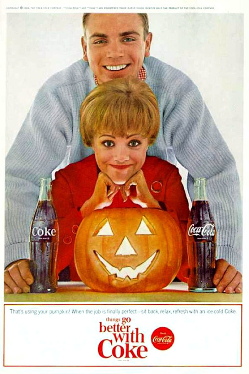 Ad for Coca-Cola, 1964.