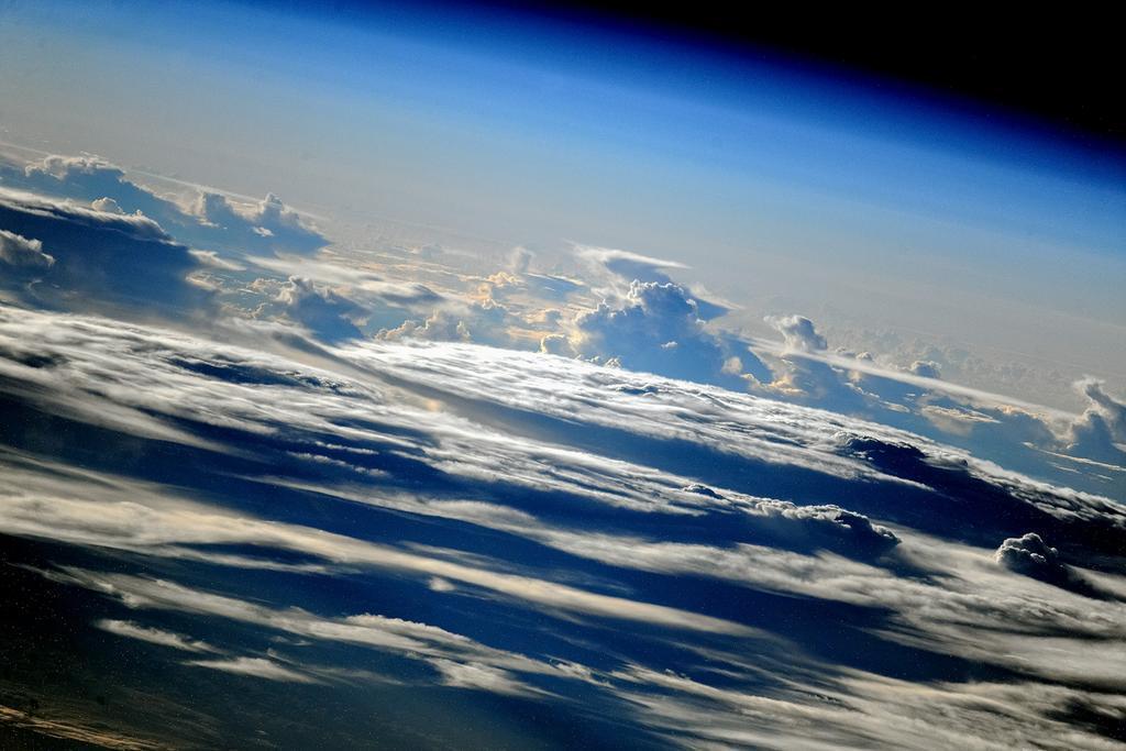 space-pics:  Woah, Clouds seen from space.http://space-pics.tumblr.com/