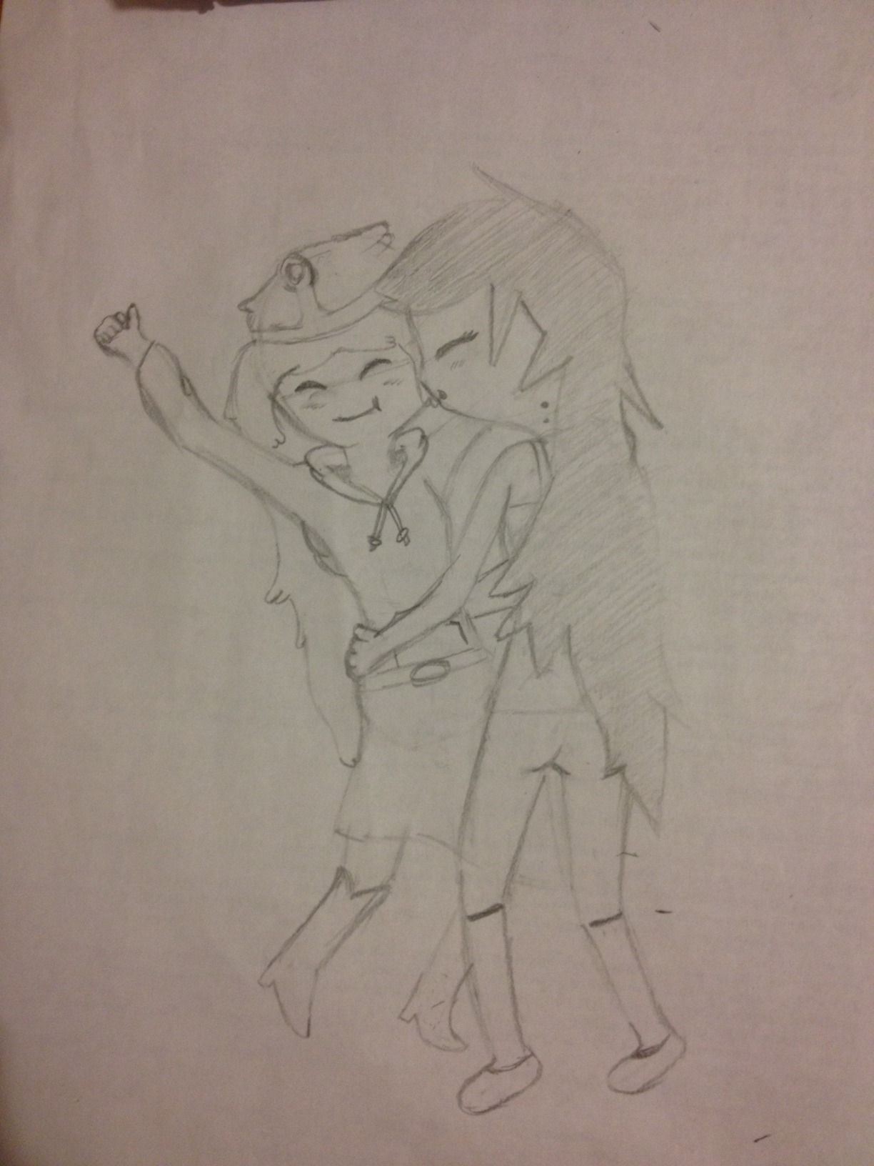 So I picked up drawing again today. I&rsquo;m pretty sure I fucked up PB&rsquo;s