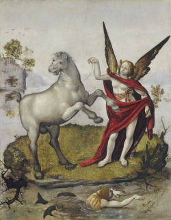 archivalia:  Piero di Cosimo: Allegory of Chastity Triumphing over Lust, c. 1500 