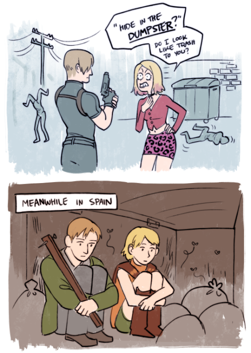 Sex gentlemangeek:maariaaargh:SH2 x RE4 @artemispanthar pictures