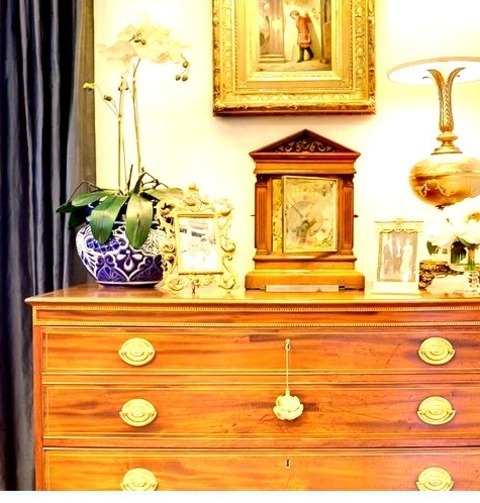 Enclosed - Traditional Family RoomLarge, Elegant Image Of A Family Room With A Medium-tone Wood Floor