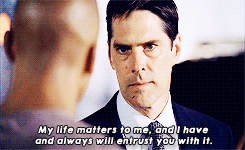 cortexifansquint:  Favorite Hotch &amp; Morgan moments