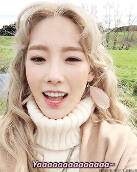 miss-k-pop: Taeyeon greeting us from New Zealand!
