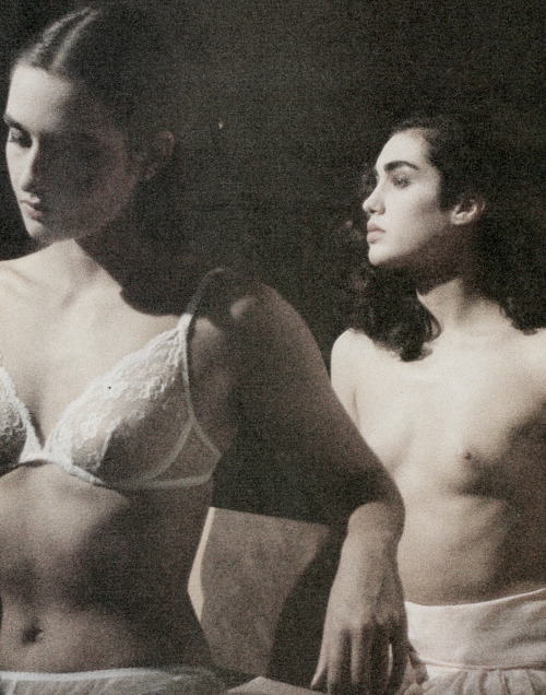 thefashiondontlivewithoutvogue:  “Lingerie: A New Understatement”, photographed by Deborah Turbeville for Vogue US March 1986 