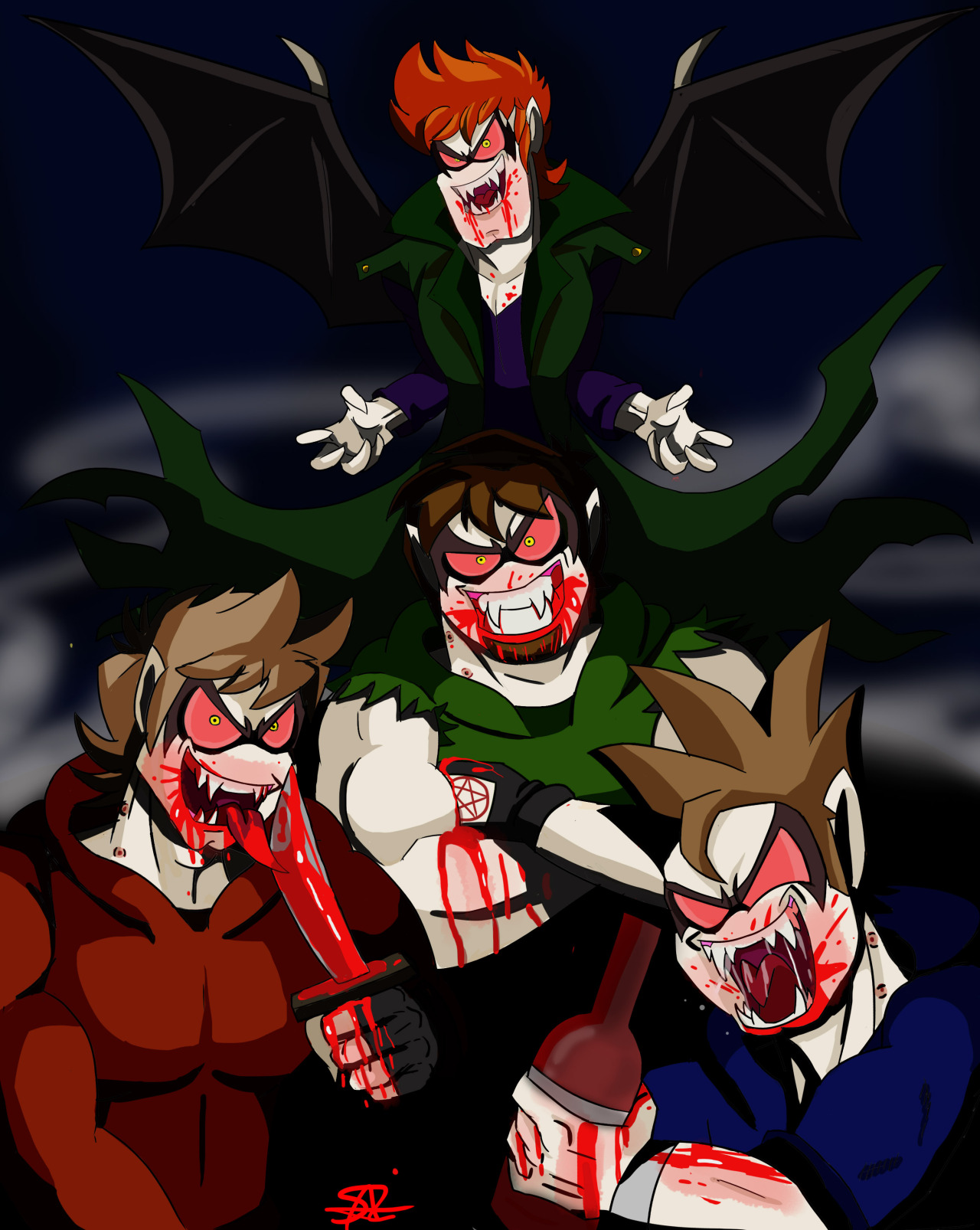 Eddsworld on X: Happy #Halloween everybody! Looks like Matt's not