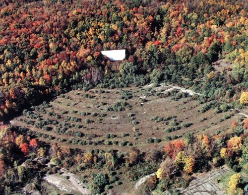 abandonedography: Long Abandoned Drive-In Theater, Newton, New Jersey, 2002, Owen Kanzler