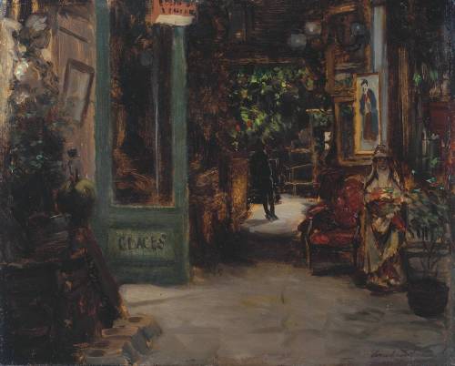 laclefdescoeurs:Old Curiosity Shop, Dieppe, 1895, Bernard Sickert