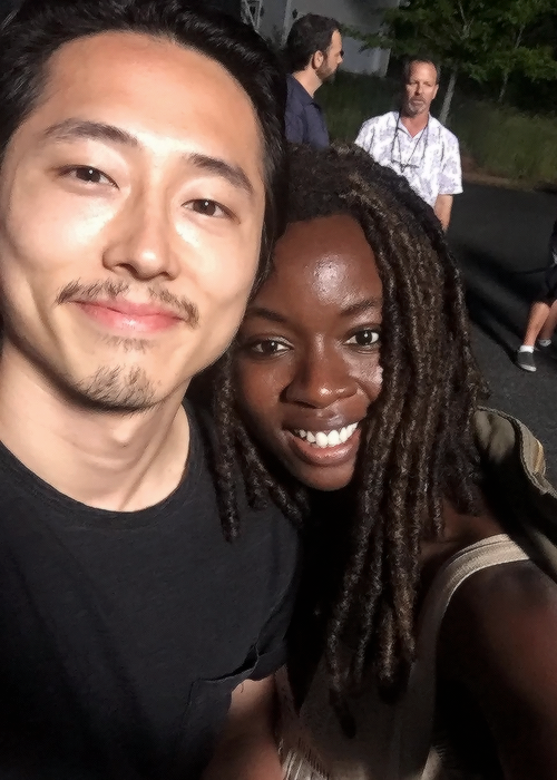 dailytwdcast:danaigurira: So I’ve been in denial. The thought, the notion of losing Glen as a charac