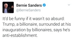 liberalsarecool:  Trump played his voters. The white working class making 30K a year think they are on the verge of being billionaires.   The chumps are still unaware they will get less than nothing. 