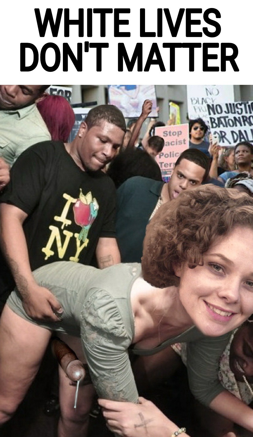 Celebrating The Demise Of The White Race