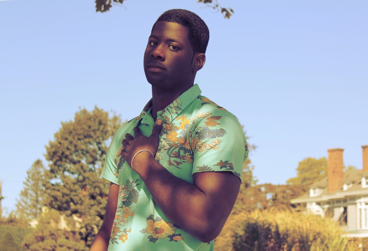 blackfashion:  The Vacation Polo in Canton Blue By Obey  Teddy, 22, Bridgeport Connecticut