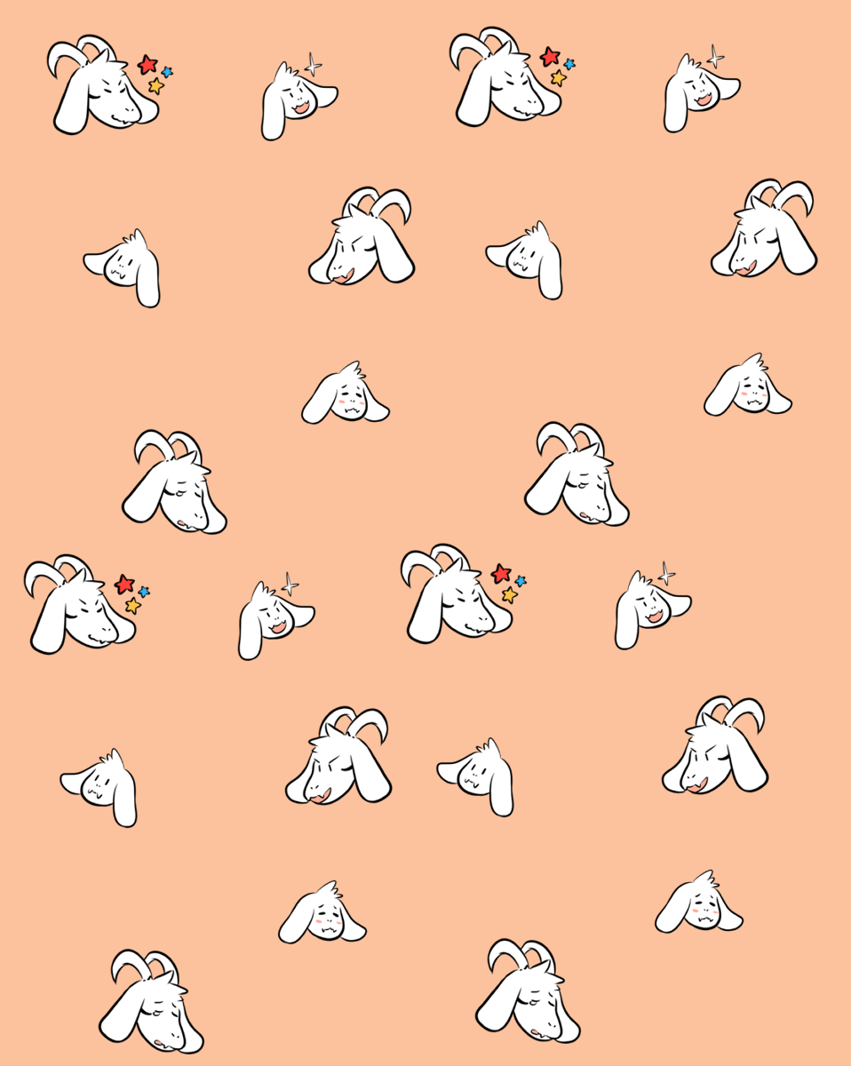 art-hanaye:  Asriel wallpaperI probably will make chara, frisk and flowey next time(*free