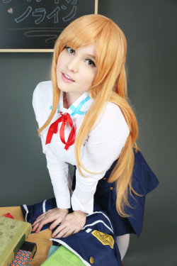 nsfwfoxyden:Apologies for my lack of updates! Maybe these saucy Asuna school set previews for cosplaydeviants will make you forgive me? ;)I’ve actually been moving into a completely new place the past several days and its been a lot of work. Though