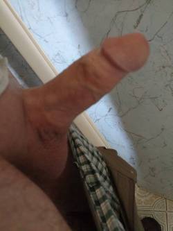 penisobserver:  Cleaning out my basement storage room and decided to show you my penis.