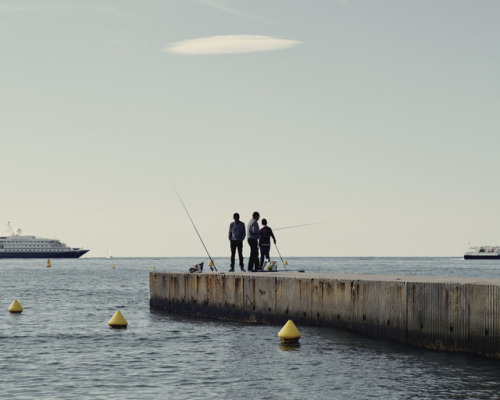 Fisherman in Cannes, France