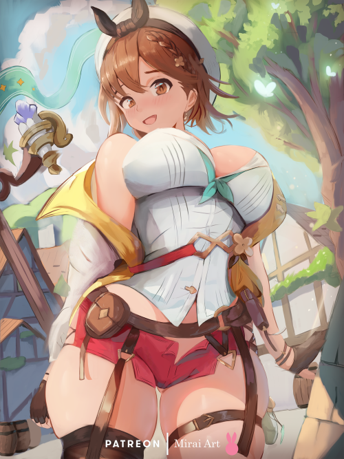 [Atelier Ryza 2] Ryza ♥alt outfits, spicy variations, PSDs, step by steps and lots more available on