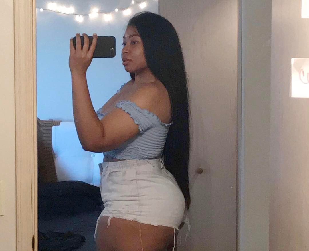 yanieredd:  28 inches of Pocahontas 😇 SN: I haven’t been wearing makeup cause