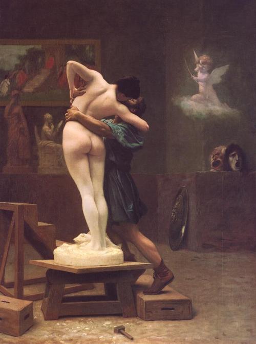 Pygmalion and Galatea, 1890, Jean-Leon GeromeMedium: oil,canvas