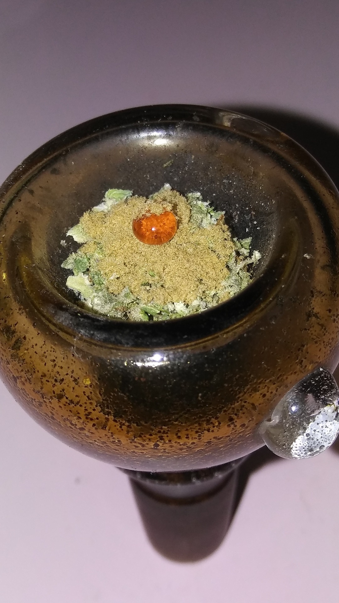 smokefaery:  Jack Herer cannabis topped with Lavender keif and a drop of Pineapple