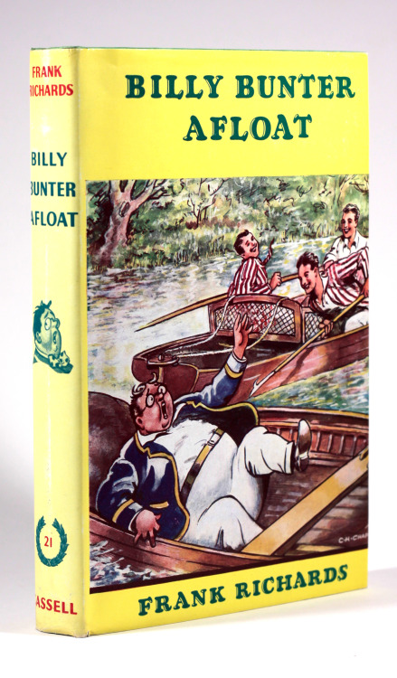 Billy Bunter Afloat by Frank Richards 21st Billy Bunter Book First Edition 1957 - a fine copy