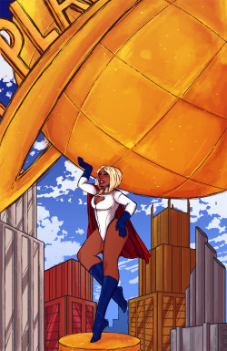 tess-o-art:Nicki Minaj Power Girl is all