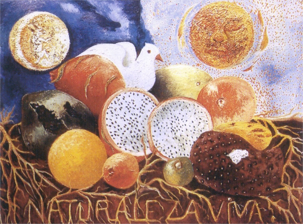 artist-frida:  Living Nature via Frida KahloSize: 44x59.7 cmMedium: oil on canvas