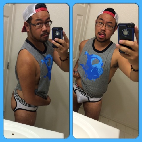 chesterlepanda:  Yooooo. My undies came in the mail. Totally wasn’t expecting the shirt in the package too. But I’m digging it. 