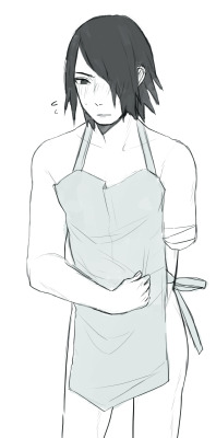 sakuraswinkwonk:  “what about sasuke wearing