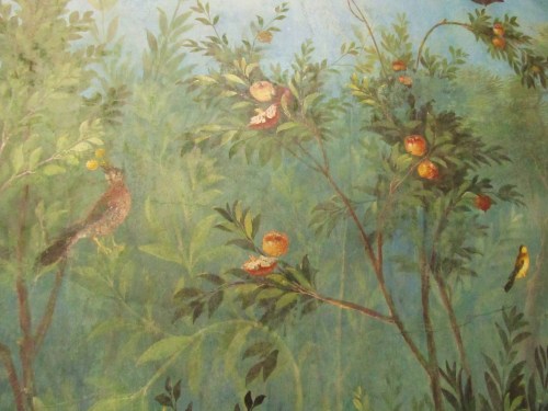 Frescoes from Livia&rsquo;s Garden Room, Palazzo Massimo alle Terme, Rome, c.1st Century BC.