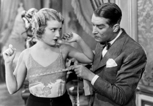 Jeanette MacDonald and Maurice Chevalier in, Love Me Tonight 1932 Nudes &amp;