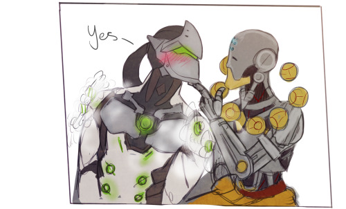 shinyno:@caitninja requested some genyatta uvu!, and the new voicelines are killing me ah<3