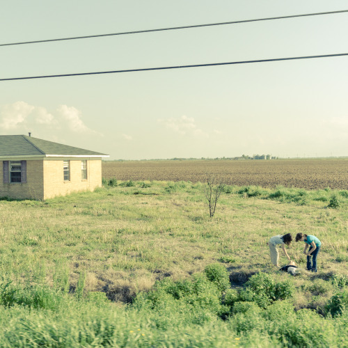 Deep South, kids playing, Delta, Mississippi USA (2014)