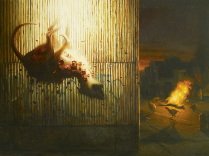 slowartday:  Martin Wittfooth 