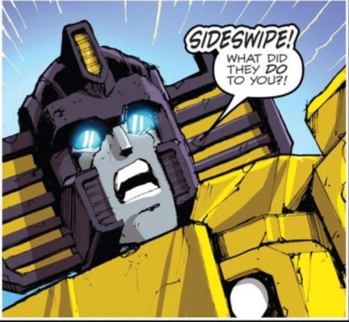 Sunstreaker is worry about Sideswipe. My heart&hellip;&hellip;.Please don’t kill Sideswipe (I know i