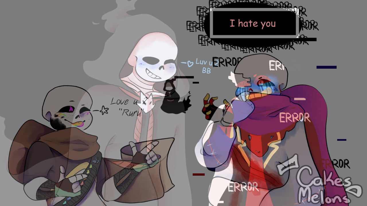 Sans X Reaper Sans By Xxrosettacookiexx - After Sans X Reaper Sans