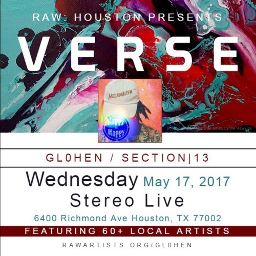 First showcase in Houston this summer with RAW: natural born artists! So honored to be able to showc