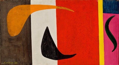 retroavangarda:Alexander Calder – Composition, 1946