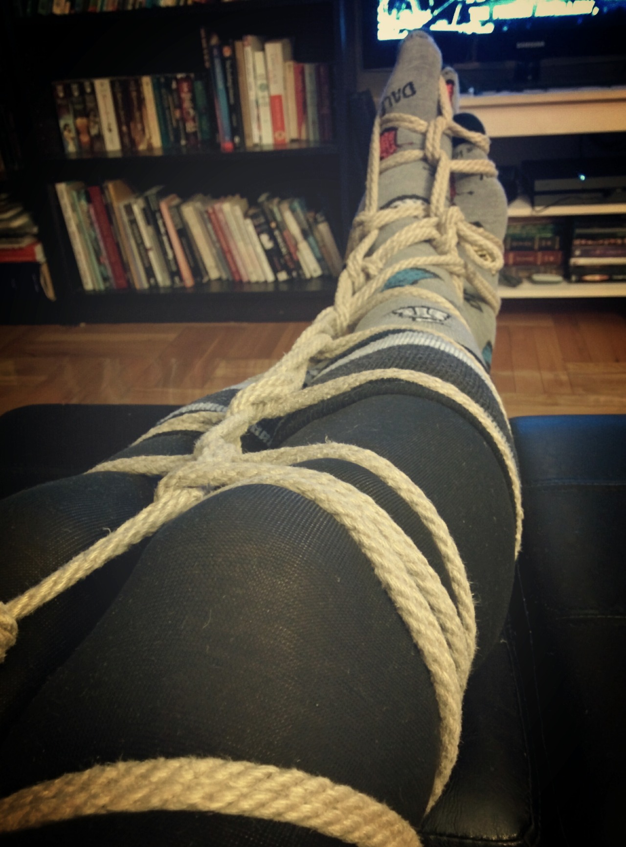 ropeandthings: Rope and Fallout (2/2) A great evening, though alone 