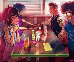 shirley-framboise:good dating This is how a double date turns