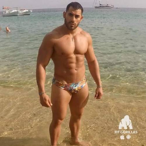 stratisxx:  Sexiness on the gay beaches of Mykonos Greece