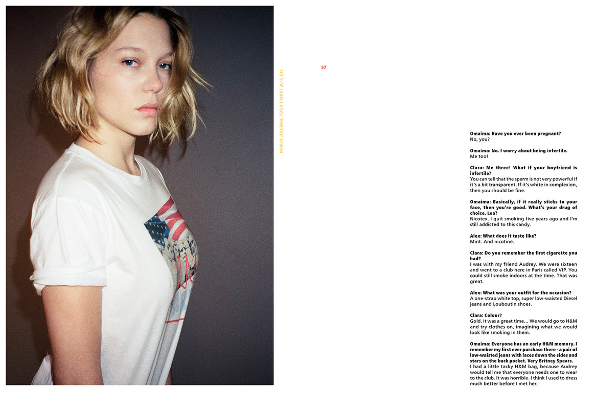 revorish:  Marfa Journal  Lea Seydoux by Alexandra Gordienko with styling from Omaima