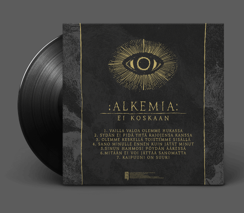 MNH021 | ALKEMIA:Alkemia: is a premade 12" gatefold vinyl artwork for sale, suitable for all ki