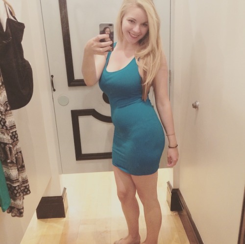 leladymoon:  Dress shopping again because I have a problem. Not sure if this dress works for me but 