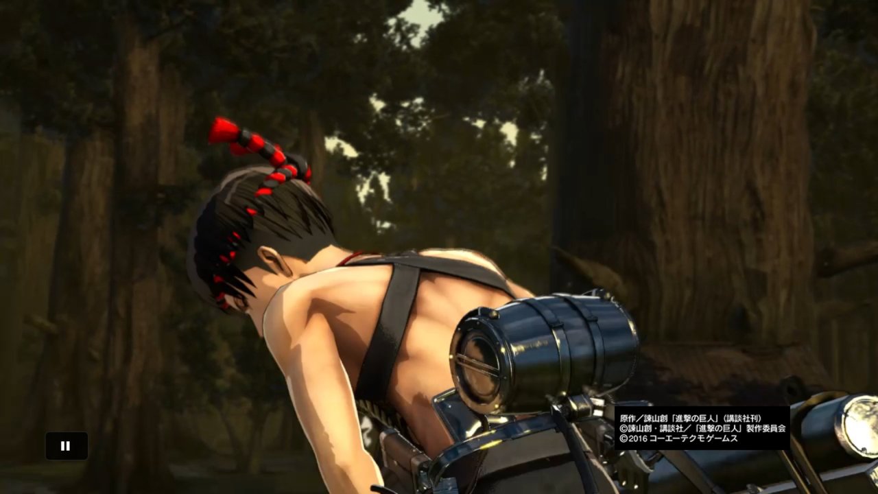   (￣ω￣ )  More from the Shingeki no Kyojin Playstation game!