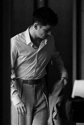 norstappen:

Charles Leclerc © Giorgio Armani #aawww look at him wear his trousers like my grandad used to!  #the guy from that sport i dont watch