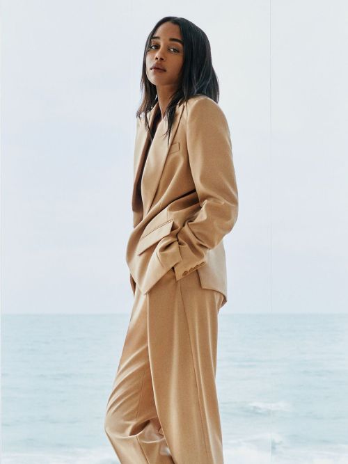 fylauraharrier:Laura Harrier with FARFETCH for March 2021