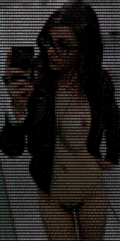 pixelatedlovesongs:  cunninglinguistic:  Absolutely stunning!  I have Ascii-fied